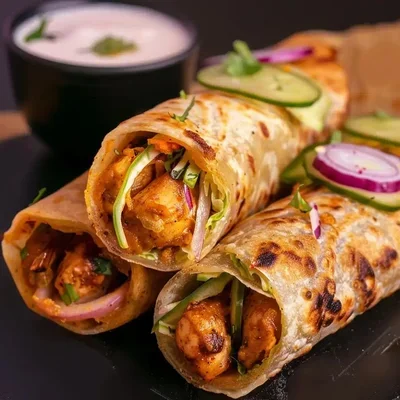 Shawarma & Roll Paratha