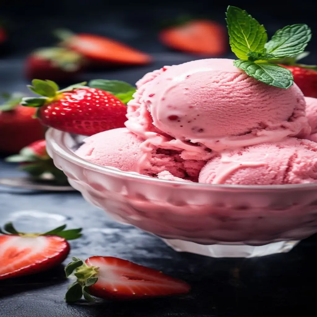 Strawberry Ice Cream